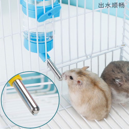 Hamster kettle drinking fountain drinking kettle rabbit drinking fountain guinea pig golden bear guinea pig feeding water bottle small pet supplies