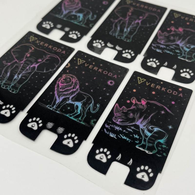 UV彩印加工PET显示膜 电子雾化器显示彩色膜 电子设备彩色显示膜