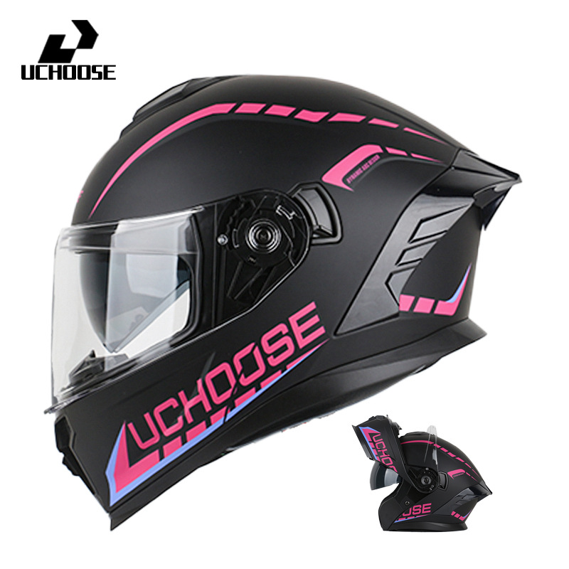 Los fabricantes venden al por mayor cascos de motocicleta para hombres y mujeres, locomotoras Bluetooth, cascos completos, personalidad de cuatro estaciones, vehículos eléctricos antivaho geniales