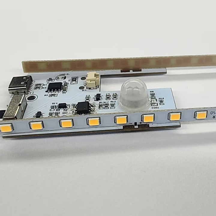 人体感应灯楼梯过道小夜灯小家电生产厂家专业PCBA开发实力厂家