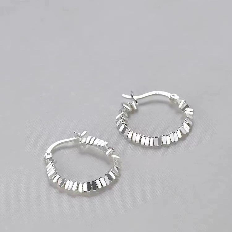 Серебряная игла, серьги, образец серебра 925, стиль легкой роскоши, высококачественный стиль