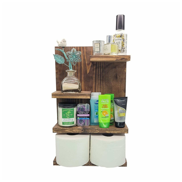 Amazon hot sale country wall hanging wooden shelf modern bathroom farmhouse organizer wooden floating shelf Amazon hot sale country wall hanging wooden shelf modern bathroom farmhouse organizer wooden floating shelf