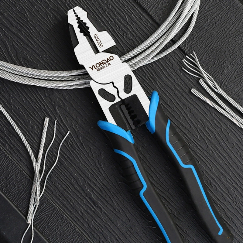 Universal steel wire, cable pliers, needle-nose pliers, tiger