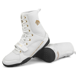 666 Professional Wrestling Shoes for Men and Women, Weightlifting Shoes, Training Shoes, Adult Sanda Fighting Shoes, Fighting Boxing Shoes, Breathable