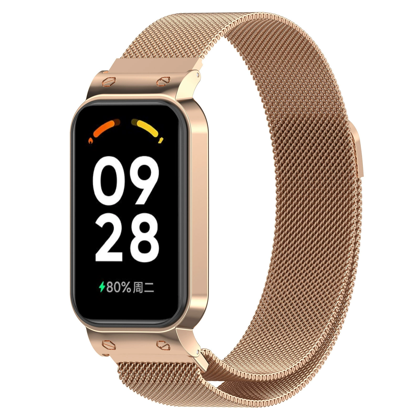 Подходит для Redmi Bracelet 2, металлический корпус (чехол) для Redmi Band2, совместим с ремешком 18 мм, оптовая поставка