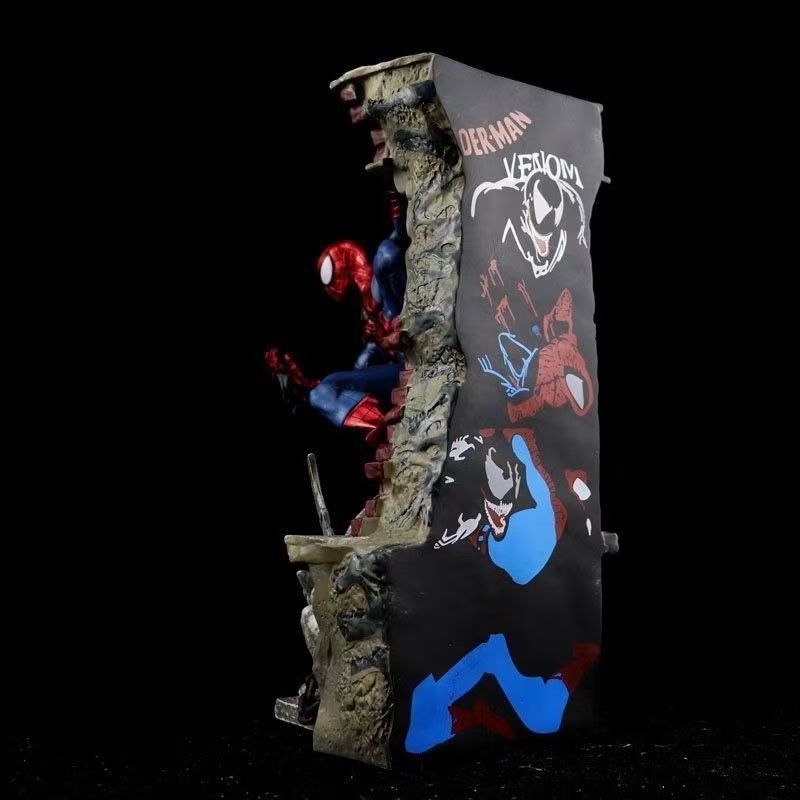 マーベル ヒーローズ エクスプレス フィギュア DXG スパイダーマン モデル GK スパイダーマン像アベンジャーズ装飾品ギフト|undefined