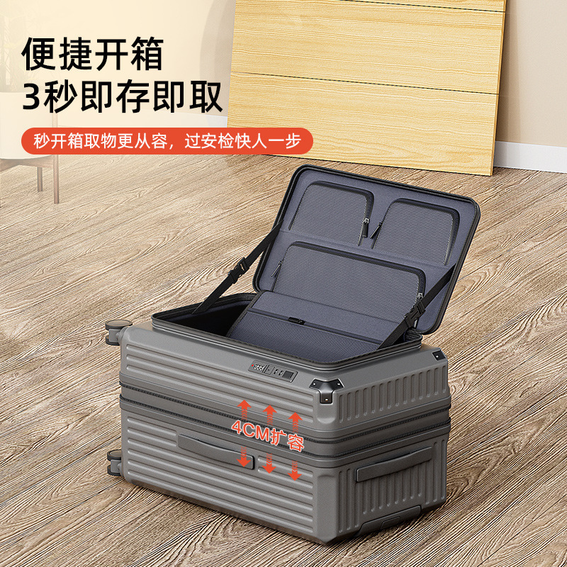 2026 New Model Extra-Large Capacity Sturdy 20inch Travel Suitcase for Students 24inch Password-Protected Expandable Wide-Handle Luggage Bag 2026 New Model Extra-Large Capacity Sturdy 20inch Travel Suitcase for Students 24inch Password-Protected Expandable Wide-Handle Luggage Bag