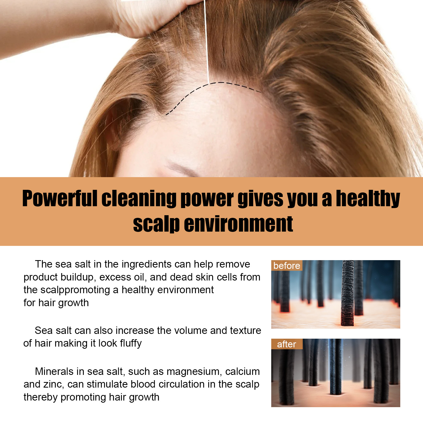 mars Root Nourishing Scrub for Deep Cleansing of the scalp, Moisturizing Roots, Smoothing Protecting Thick and_voghion.com