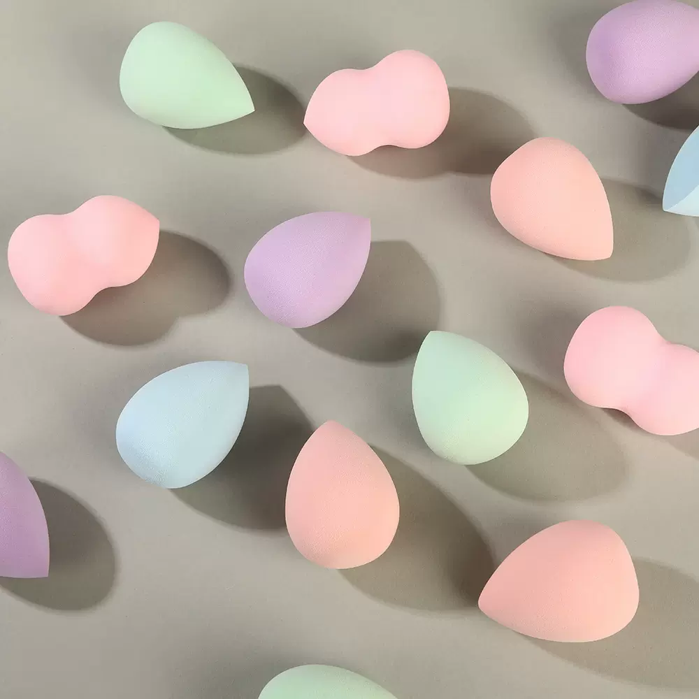 柔软美妆蛋非乳胶葫芦干湿两用海绵化妆蛋底妆化妆工具可印LOGO