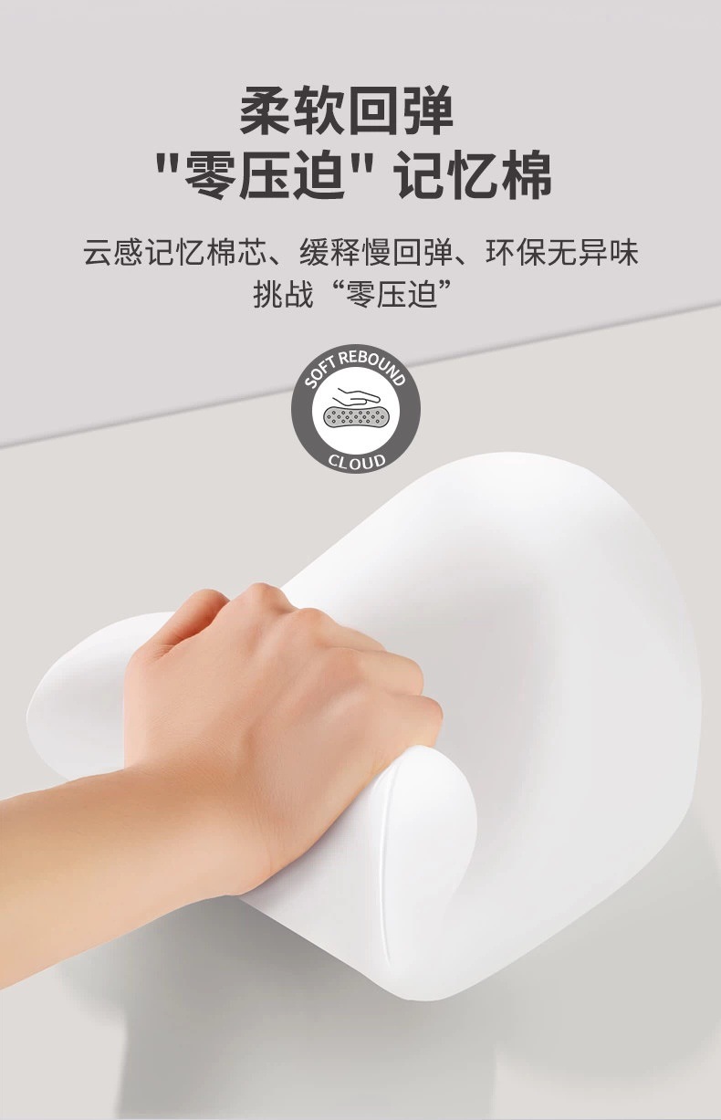 Car headrest and lumbar support memory foam shoulder pillow, car cushion, lumbar support, car neck pillow, cushion, car neck pillow