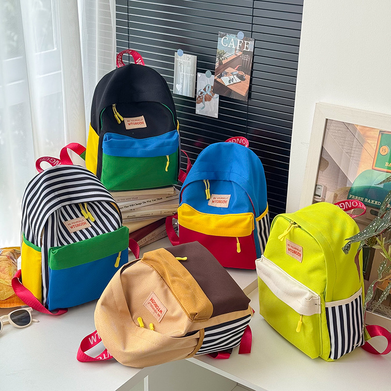 Japanese-Style Kindergarten Children's Backpack 2025 New Fashion Boys' Backpack Girls' Lightweight Outing Travel Backpack