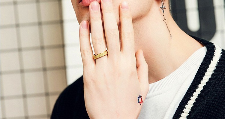 6g Weight PVD Coated Gold Plating Process Real Gold Plated Plating Material Zircon Inlay Material Rings Classification 18K Gold Plating Color 1 Piece Quantity Daily Occasion 201 Stainless Steel Material U Shape Pattern Unisex Gender Fashion Style Waterproof Non Tarnish, Inlay Craft Real Gold Plated 201 Stainless Steel PVD Coated Zircon U Shape Waterproof Non Tarnish Fashion Rings For Unisex 2