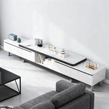 北欧风电视柜轻奢简约落地柜小户型现代家用客厅伸缩电视机置物柜