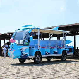 浙江舟山景区旅游观光车定制特色电动游览观光车游览车图片价格