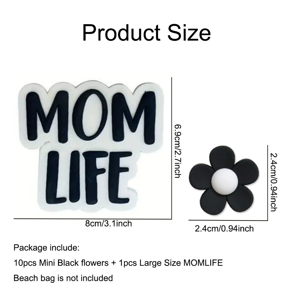 Momlife Mommy пляжная сумка AM, аксессуары, сумка Bogg с отверстиями
