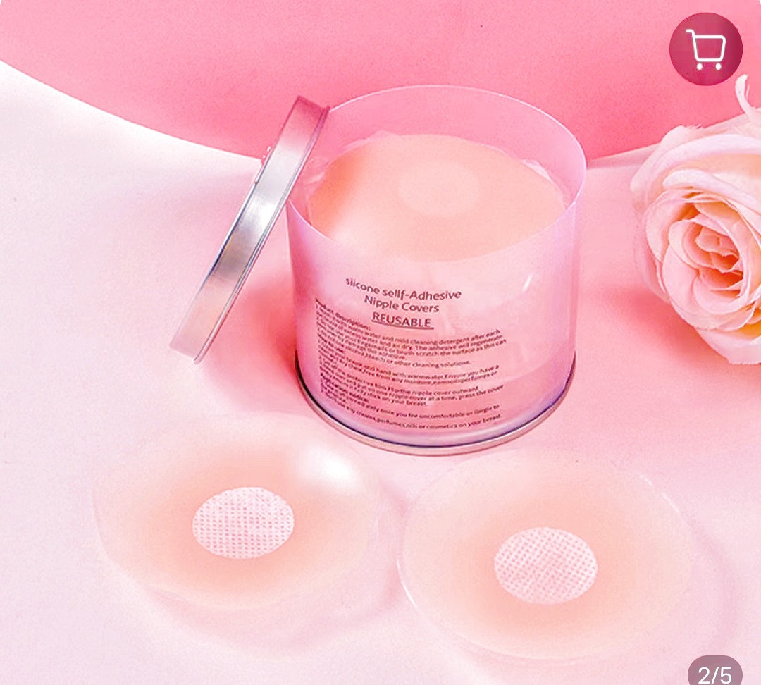 핑크 샌딩 박스-라운드-4 쌍