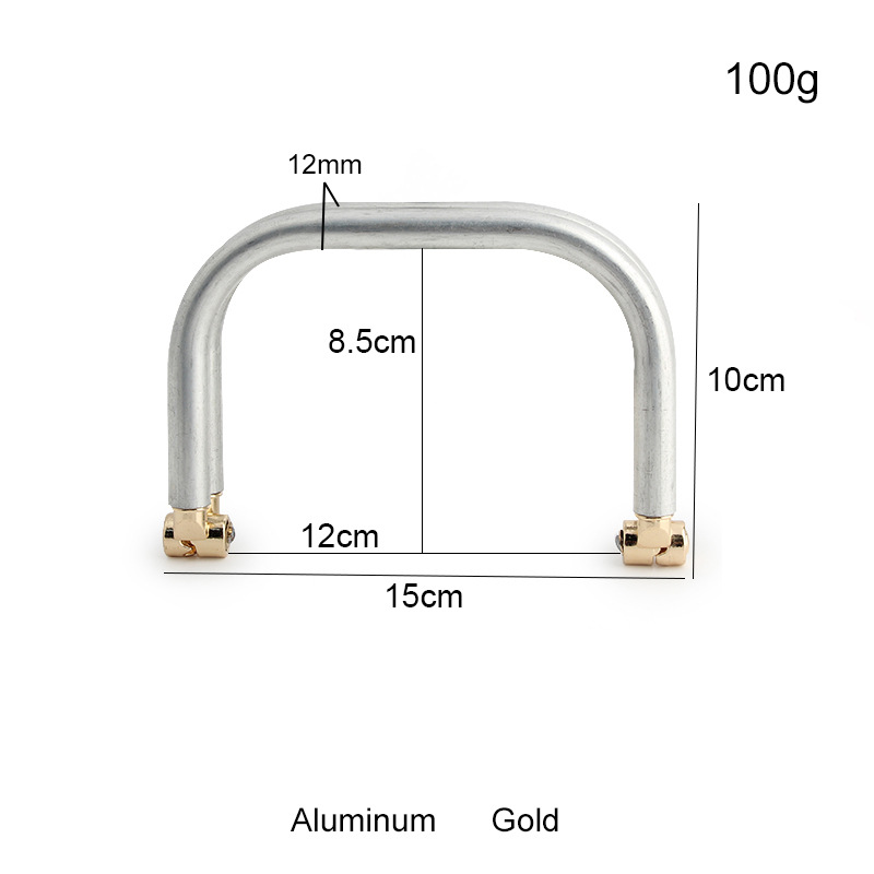 Pinza Boca Metal Profesional — Para DIY Bolsos y Tubos Aluminio