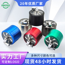 厂家直供磨烟器 直径63mm四层金属研磨器grinder手摇碎烟器烟具