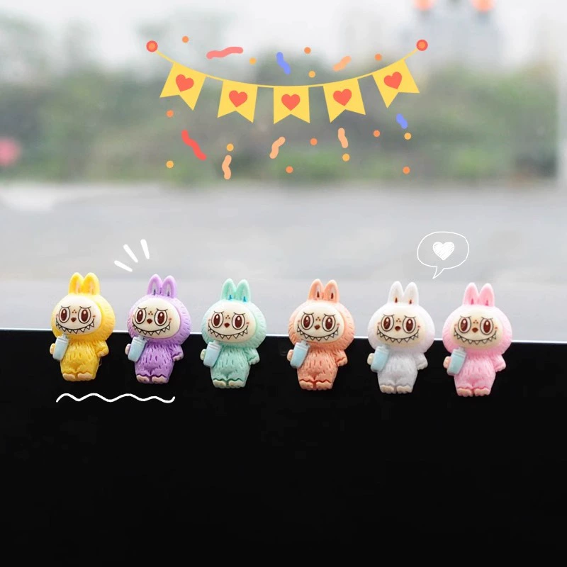 Аксессуары из смолы Labubu с героями мультфильмов, кремовый клей «сделай сам», чехол для мобильного телефона, нашивка для обуви, цветок для обуви, пряжка для обуви, ювелирные аксессуары