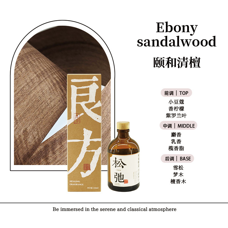 香圣良方无火香薰礼盒复古茶蜡香薰蜡烛套装高级香氛国潮室内香熏|undefined