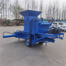 玉米青储套袋打包机 农补青储打捆机 自动化秸秆压块机