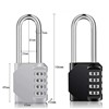 Cross -border spot metal password lock lock luggage luggage gym cabinet anti -theft lock 4 large password lock