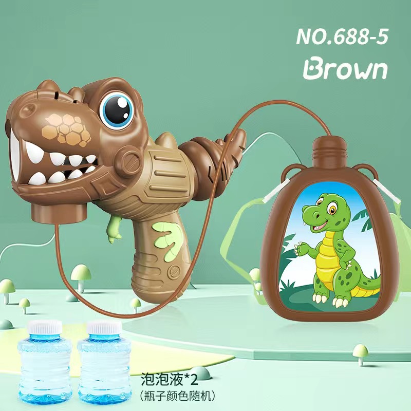 Automático Gatling espacio astronauta máquina de burbujas al aire libre de mano burbuja soplando pistola eléctrica juguetes para niños al por mayor