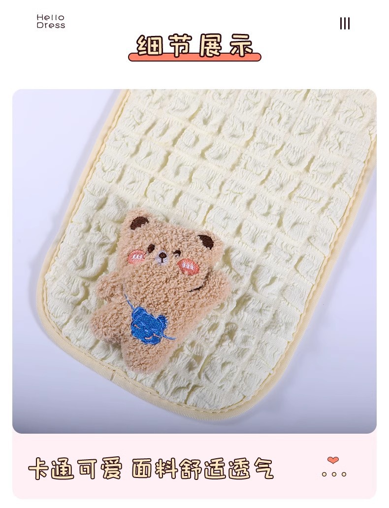 Car armrest box pad creative cartoon cute doll hand gloves central decoration car interior accessories decoration women