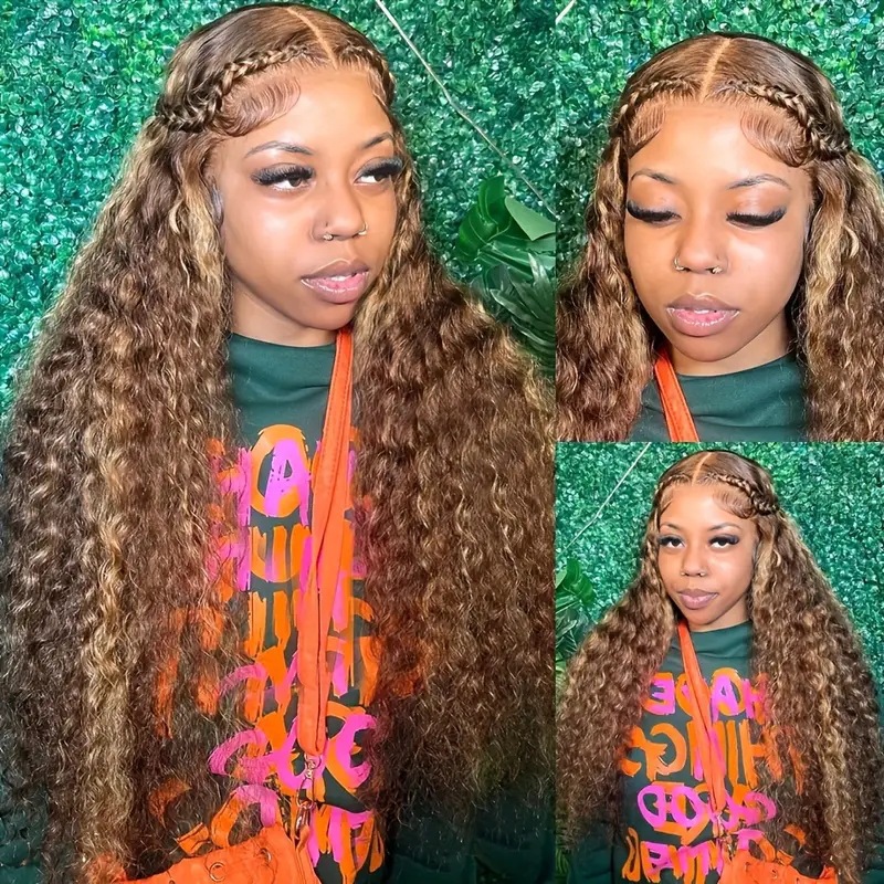 235g Weight Full Head Wigs Wig & Hair Extension Type Wigs Wig Accessories Unisex Sexy Casual Party High Temperature Wire Long Bangs Long Curly Hair Wigs
