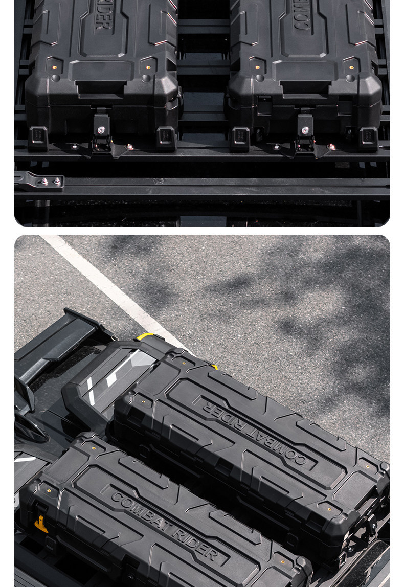 Explorer Car Roof Equipment Box, Off-Road Vehicle Modification Parts, Outdoor Expansion Roof Box, Car Storage Luggage Rack