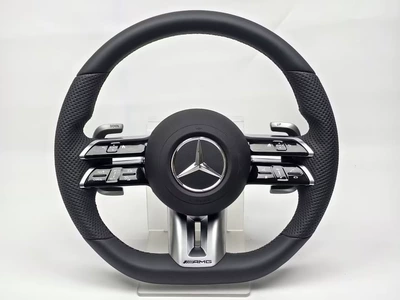 Steering wheel Amg Steering Wheel, Off-White - silver