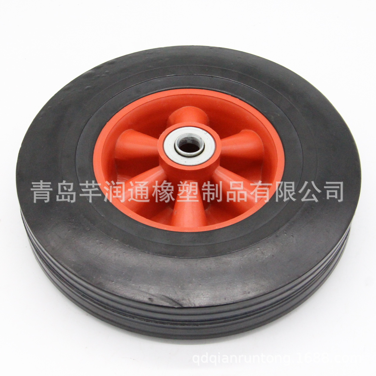 厂家生产农机轮胎工具车 10x2.5橡胶实心轮 胶粉轮、空心轮