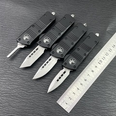 マイクロテクノロジースポット卸売アウトドアカッターアルミ合金OTF高硬度折りたたみナイフミニポータブルナイフ