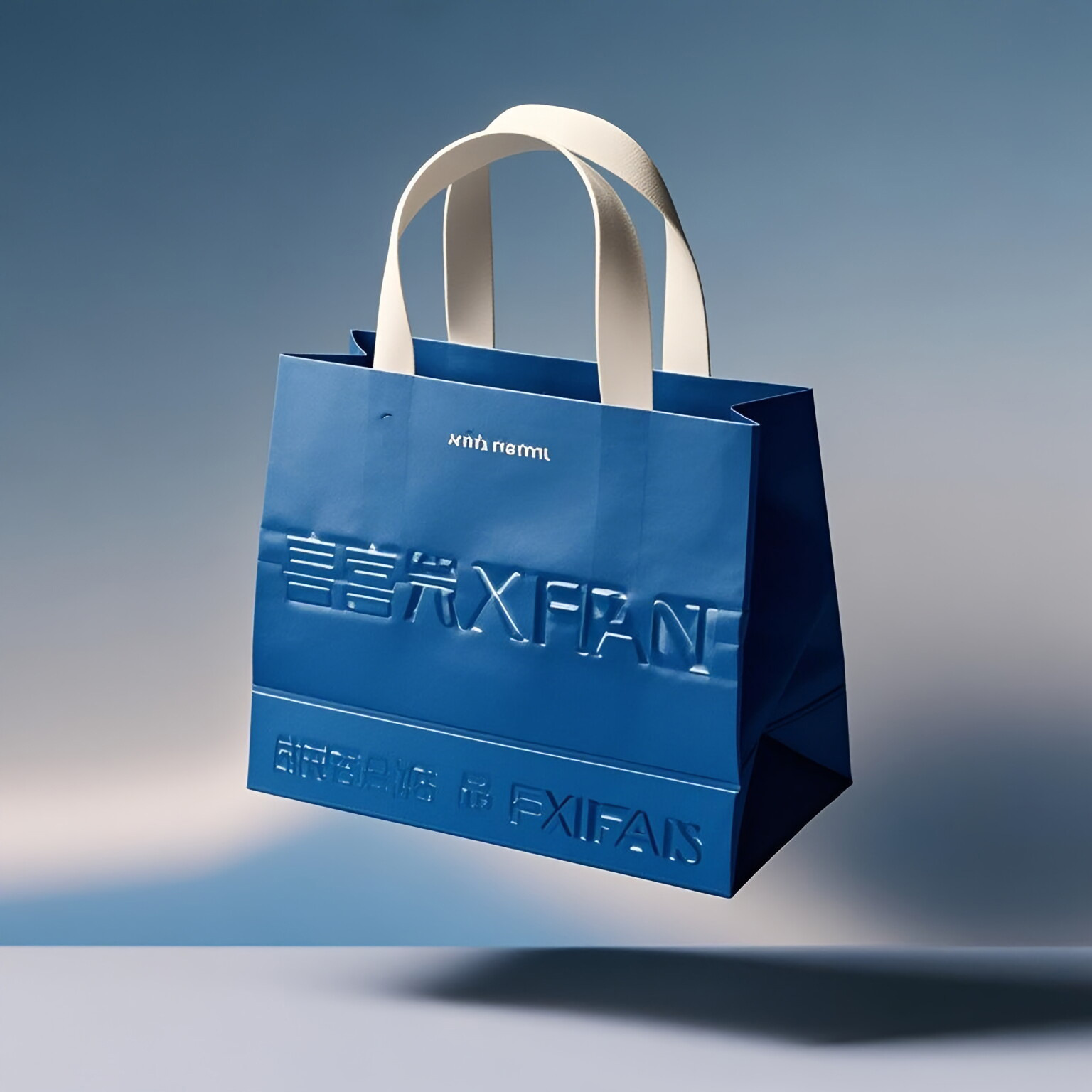 纸袋啶制手提袋礼品袋服装店礼品袋子轻奢高档橱窗搞怪配件印花