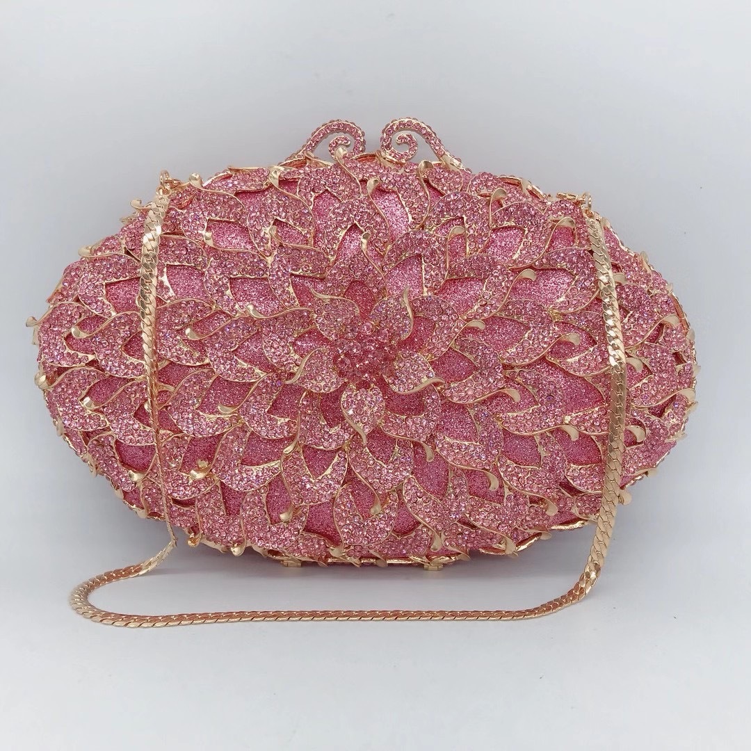 Crystal Clutch Bag Factory Wholesale Order Diamond Banquet Bag image 13