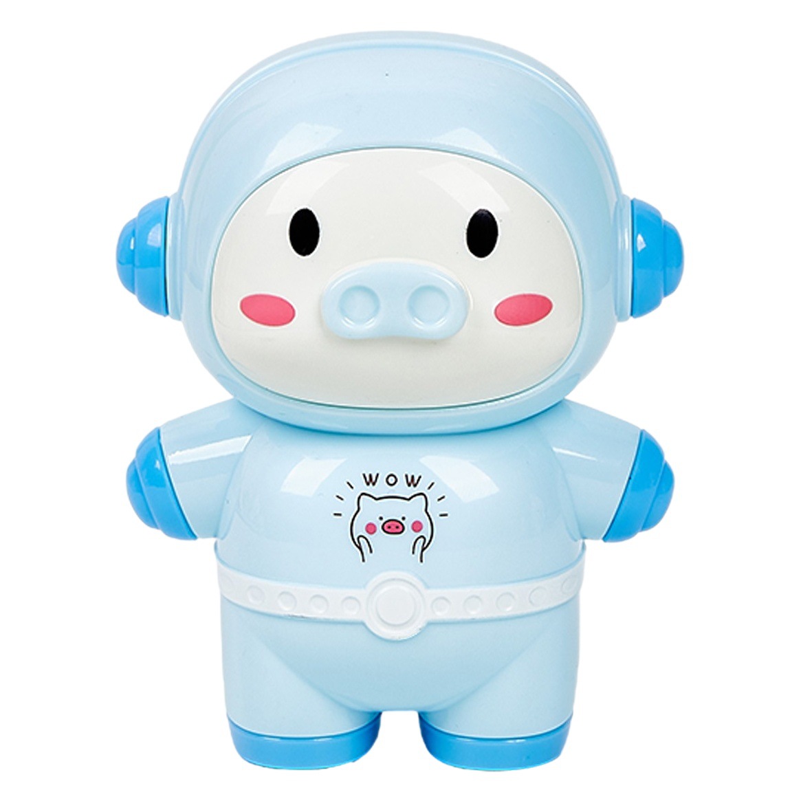 7830 cerdo astronauta sacapuntas Sacapuntas de pluma automática Sacapuntas de dibujos animados en forma de animal lindo sacapuntas