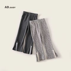 2025秋装时尚百搭童装新款长裤儿童裤子休闲风女童秋款刺绣打底裤