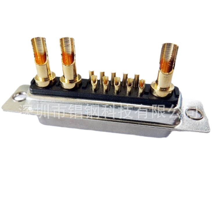 ��ϴ����DSUB(13W6)����ĸͷD-SUB8W4������ѹ��ʽ