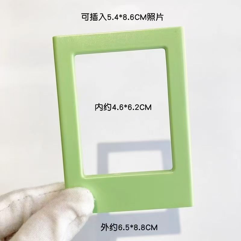 跨境拍立得相框磁吸冰箱贴个性创意3寸照片磁贴相片纸摆件色磁铁|undefined