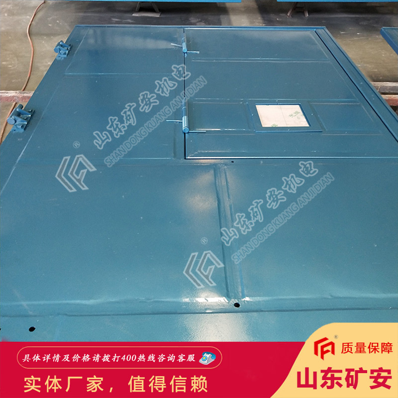 生产厂家气动无压风门 风门开启力小气动无压风门