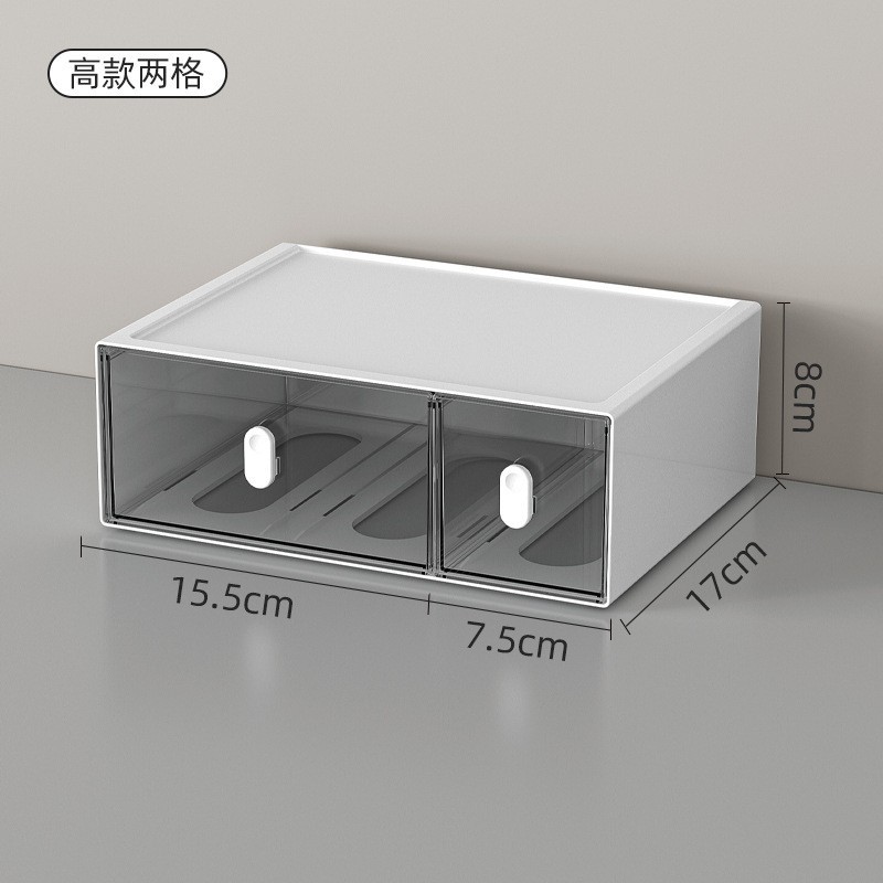 Simple moda papelería caja de almacenamiento escritorio estudiante multi-rejilla cajón titular de la pluma del Gabinete cinta de oficina accesorios para el cabello Misceláneas