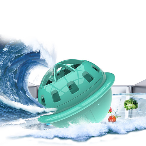 Second-generation ocean wave-making dishwasher USB portable kitchen dishwasher lazy surfing dishwasher