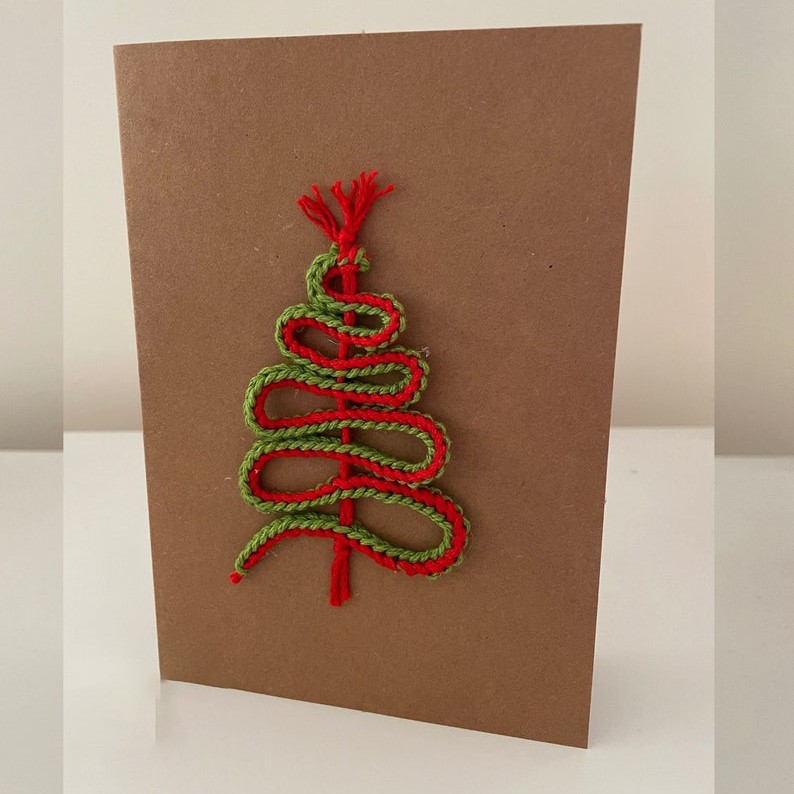 [완성 된 인사말 카드] 크리스마스 인사말 카드 스타일 1