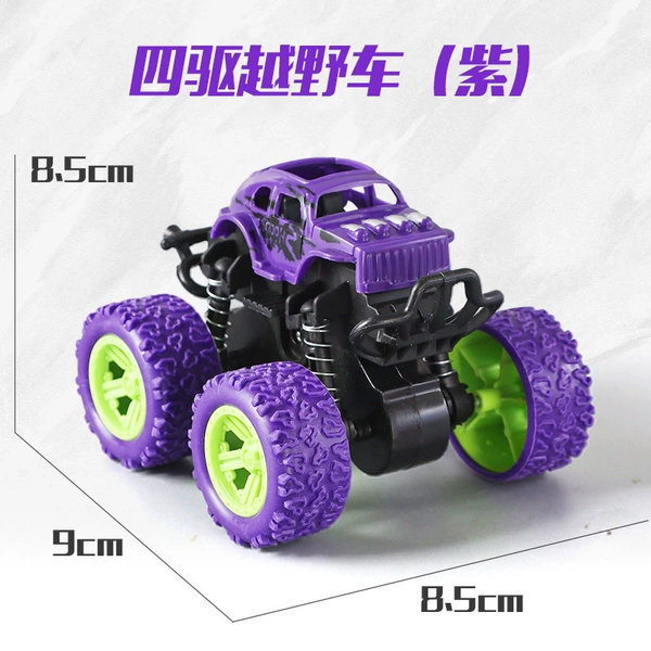 Four wheel drive inertia purple SUV