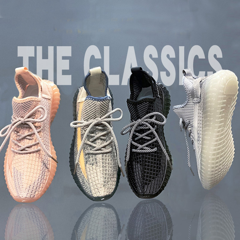 350 Unisex Large Size Yeezy Shoes Breathable Fly-Knit Sneakers Autumn Mesh Running Shoes Cross-Border Wholesale in Stock 350 Unisex Large Size Yeezy Shoes Breathable Fly-Knit Sneakers Autumn Mesh Running Shoes Cross-Border Wholesale in Stock