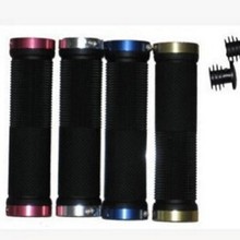 自行车把手套 死飞车山地车可锁死防滑橡胶把套握把 单车配件批发