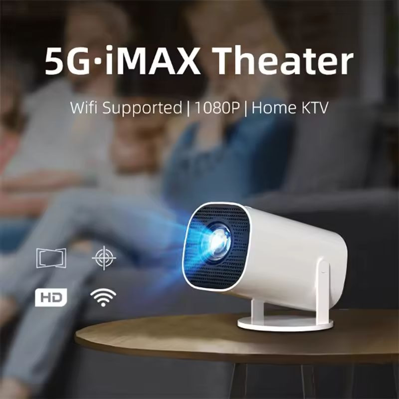 Tragbarer Mini-4K-Mikro-Bluetooth-Projektor Y5S mit hoher Auflösung für das Heimkino, Taschenformat