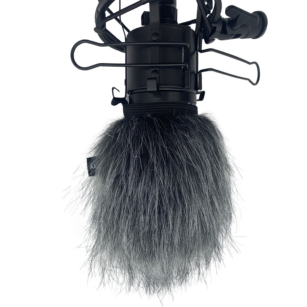Suitable for Iron Triangle AT2020 sponge microphone cover Audio Technica windproof fluff cover