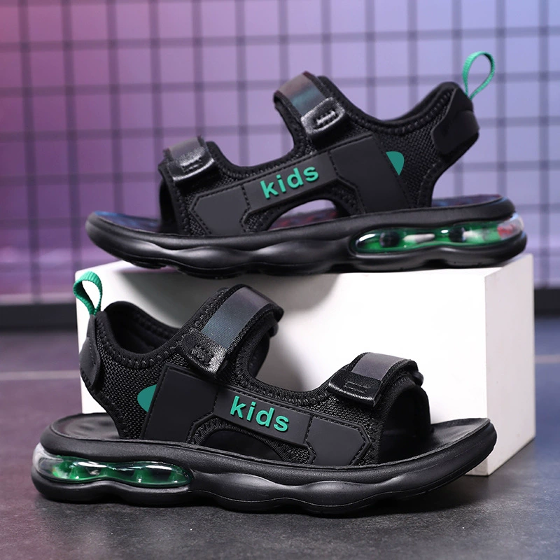 Summer sandals for boys, children's sports shoes, non-slip beach beach footwear, 6-12 years, for teenagers, soft sole