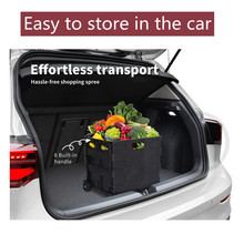 家用老人买菜小拖车便携式拉杆车超轻便多功能购物手拉折叠小推车